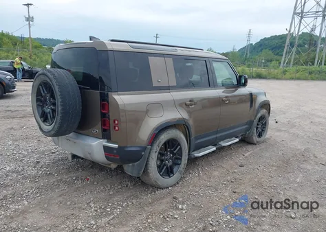 2021 Land Rover Defender 110 S из США, поврежденный, VIN SALEJ7RX8M2041751